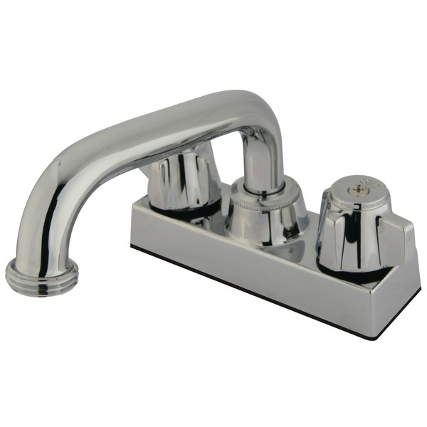 Kingston Brass Laundry Tray Faucet, Polished Chrome KB471